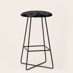 Minimalist Sunray Pattern IX Stool Gallery Image 1