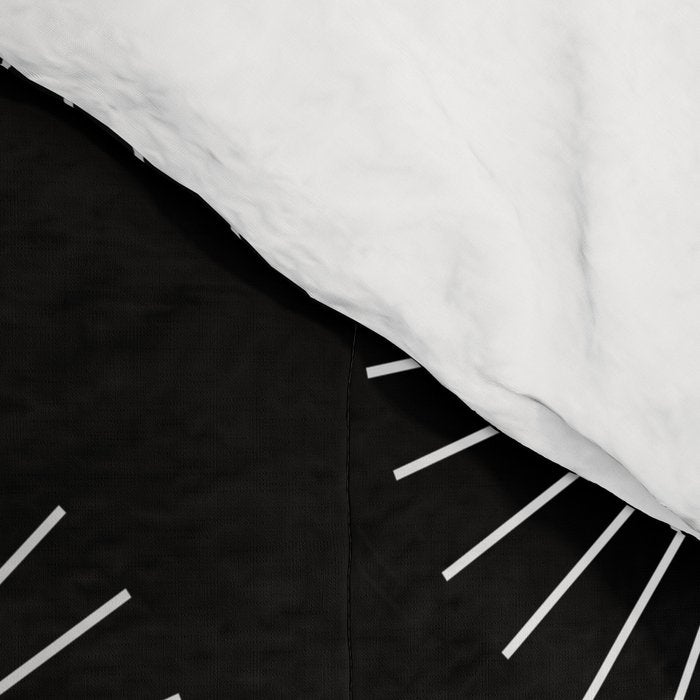 Minimalist Sunray Pattern IX Comforter Gallery Image 4