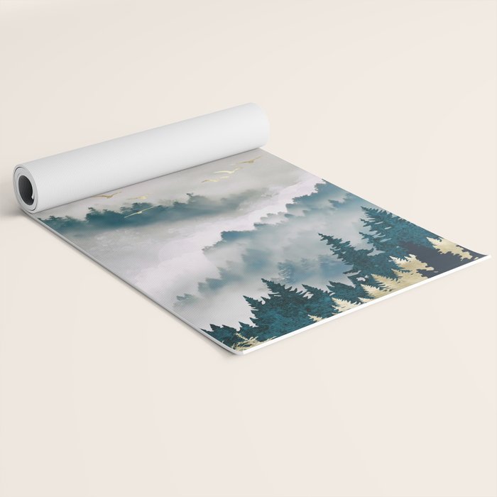 Misty Mountains Yoga Mat Gallery Image 2