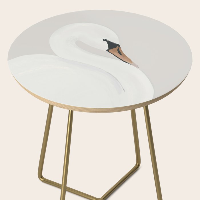 White Swan Side Table Gallery Image 2