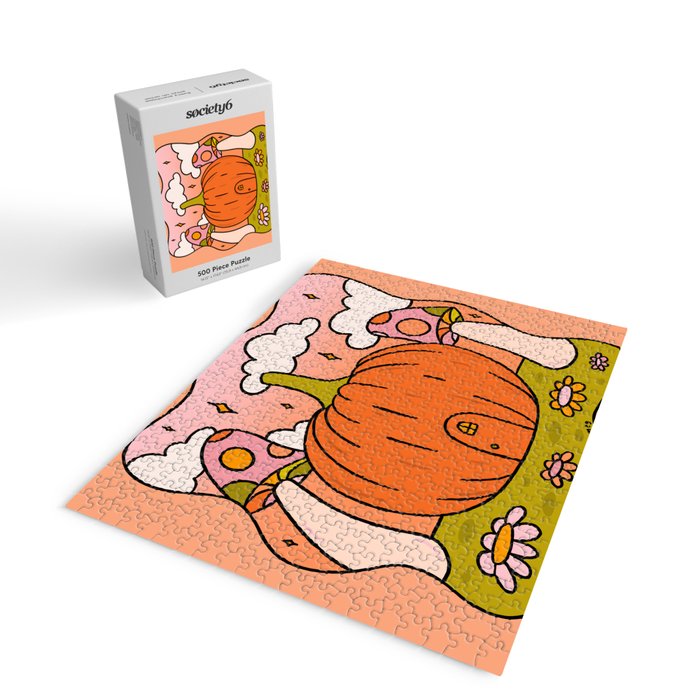 Pumpkin Cottage Jigsaw Puzzle Gallery Image 2