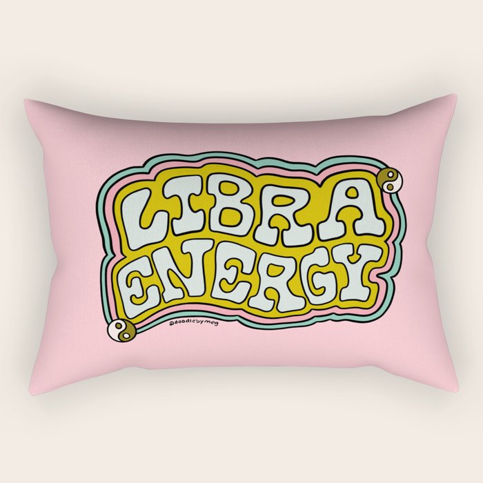 Libra Energy Rectangular Pillow Gallery Image 2