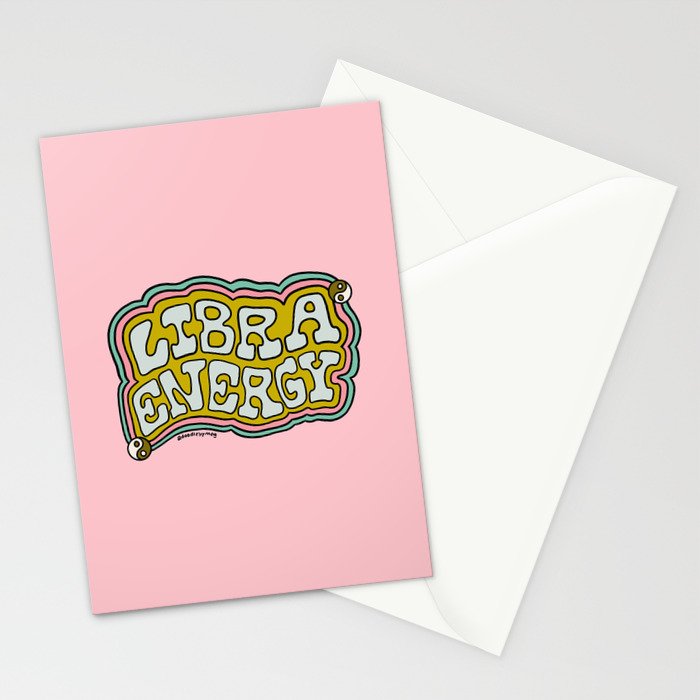 Libra Energy Stationery Card Gallery Image 2