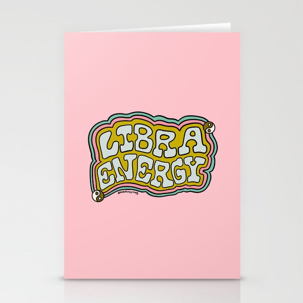 Libra Energy Stationery Card Gallery Image 1