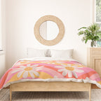 Wavy Daisies Duvet Cover Gallery Image 3