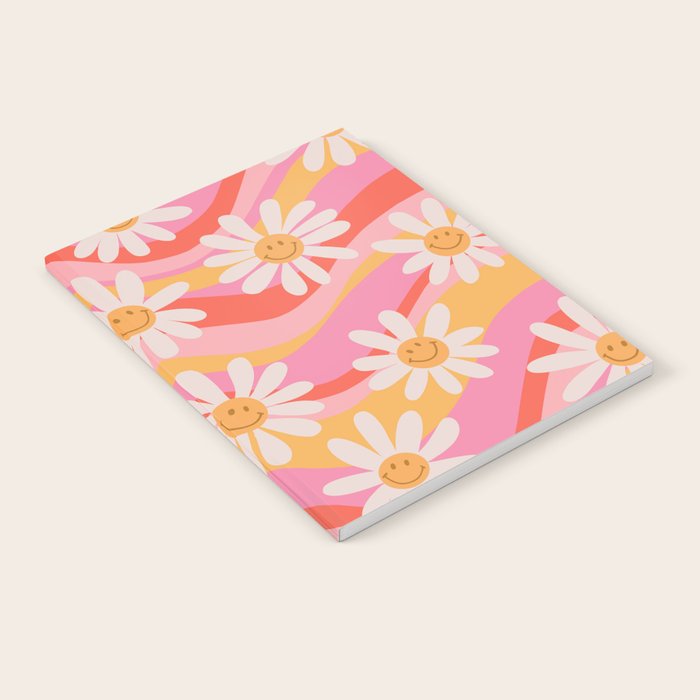 Wavy Daisies Notebook Gallery Image 2