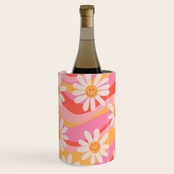 Wavy Daisies Wine Chiller Gallery Image 3