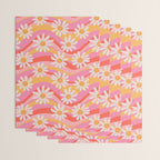 Wavy Daisies Wrapping Paper Gallery Image 3
