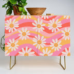 Wavy Daisies Credenza Gallery Image 1