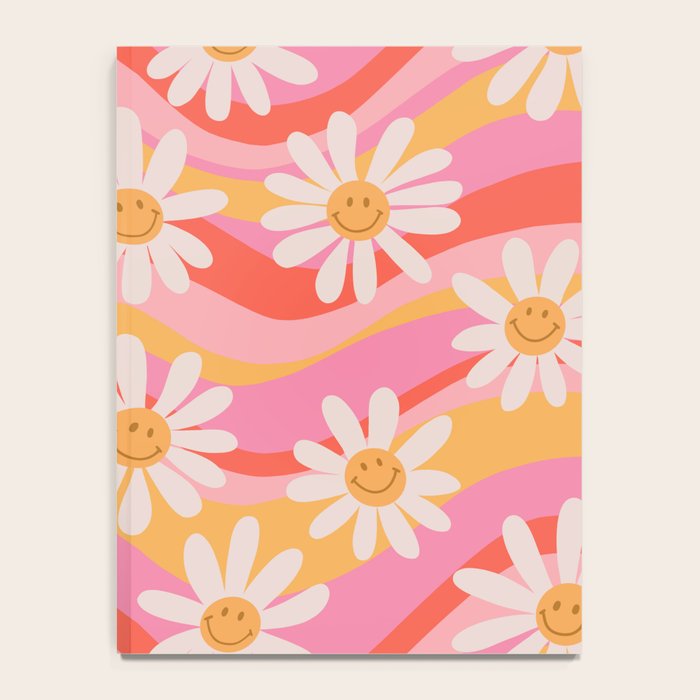 Wavy Daisies Notebook Gallery Image 4