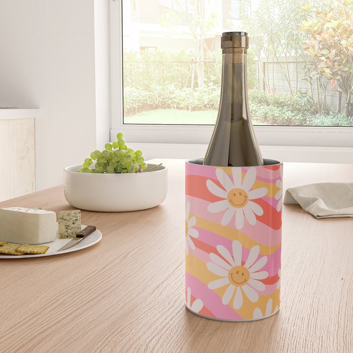 Wavy Daisies Wine Chiller Gallery Image 4