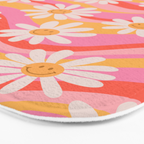 Wavy Daisies Bath Mat Gallery Image 3