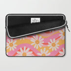 Wavy Daisies Laptop Sleeve Gallery Image 2