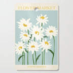 Flower Market - Oxeye daisies Cutting Board Gallery Image 1