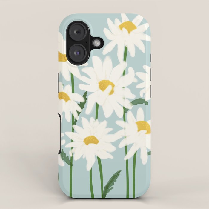 Flower Market - Oxeye daisies iPhone Case Gallery Image 1