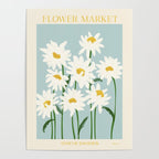 Flower Market - Oxeye daisies Poster Gallery Image 4