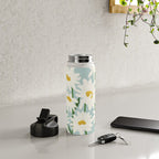 Flower Market - Oxeye daisies Water Bottle Gallery Image 5