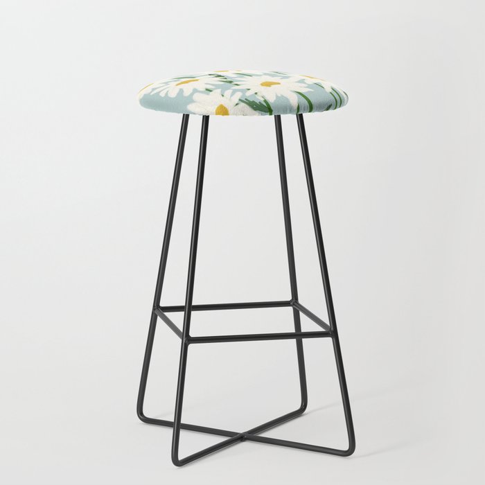 Flower Market - Oxeye daisies Stool Gallery Image 1