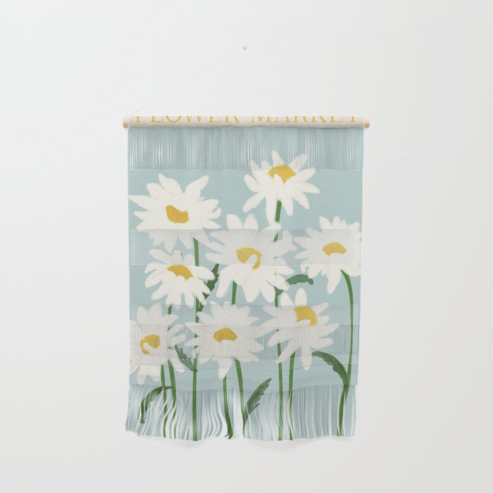 Flower Market - Oxeye daisies Wall Hanging Gallery Image 1
