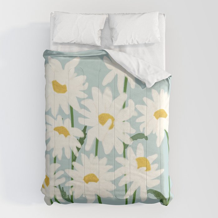 Flower Market - Oxeye daisies Comforter Gallery Image 6