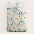 Flower Market - Oxeye daisies Duvet Cover Gallery Image 6