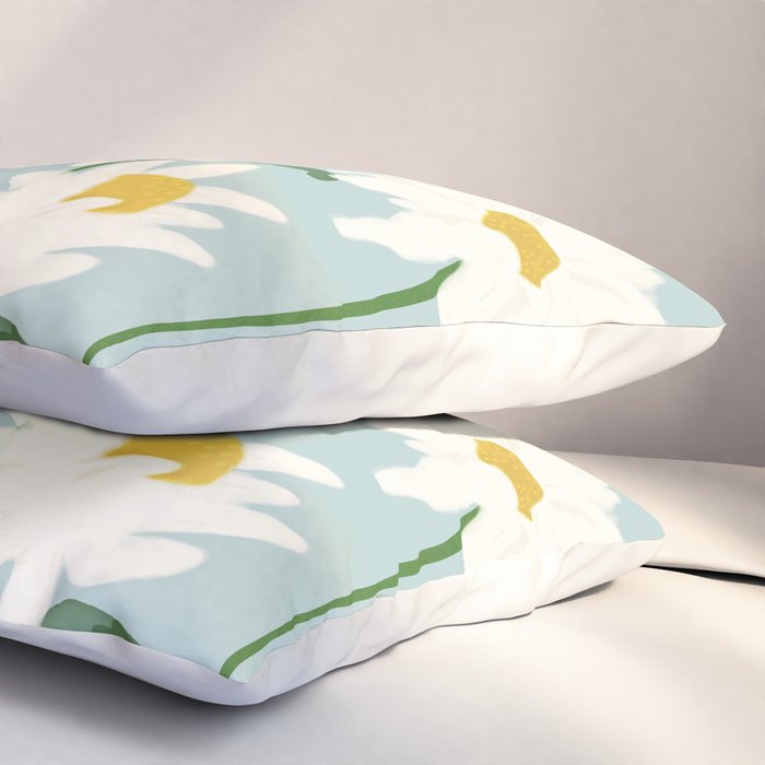 Flower Market - Oxeye daisies Pillow Sham Gallery Image 3