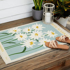 Flower Market - Oxeye daisies Outdoor Rug Gallery Image 2