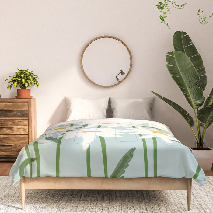 Flower Market - Oxeye daisies Comforter Gallery Image 3