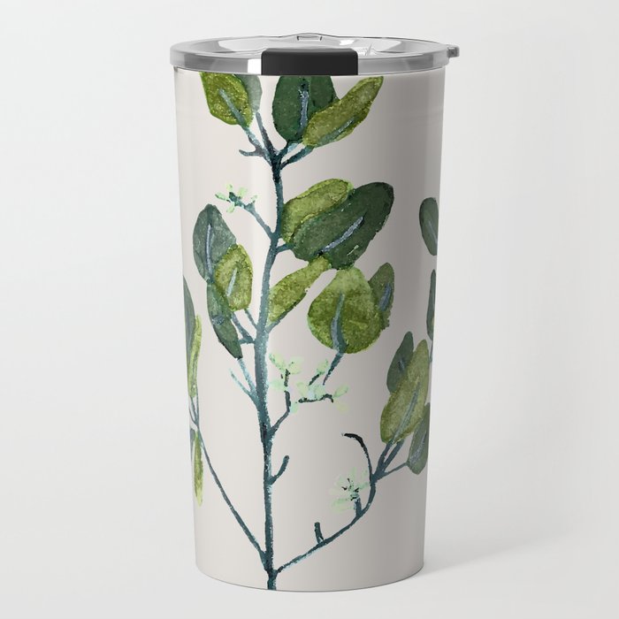 Eucalyptus Branch Travel Mug Gallery Image 1