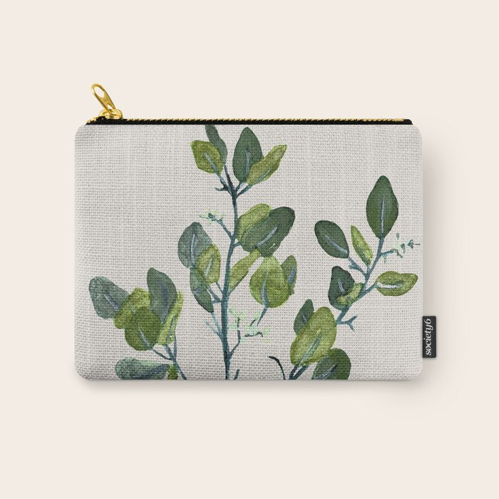 Eucalyptus Branch Carry All Pouch Gallery Image 1