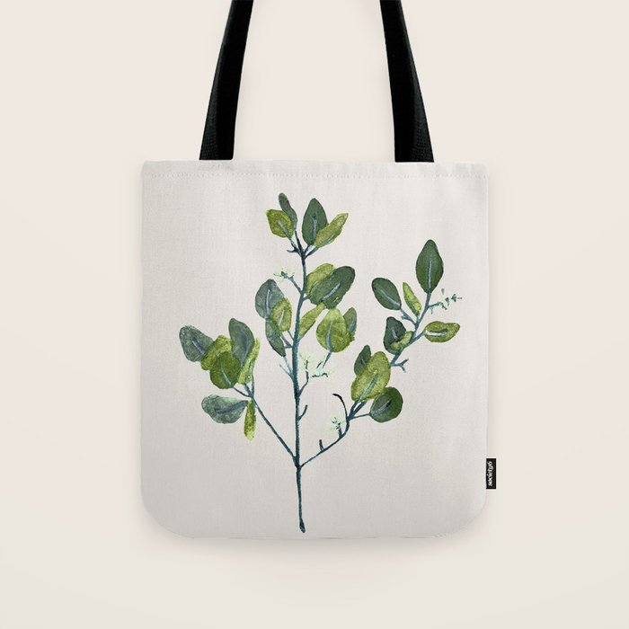Eucalyptus Branch Tote Bag Gallery Image 1
