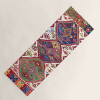 Adana Kilim South East Anatolia Antique Tribal Rug Print Yoga Mat Gallery Image 1