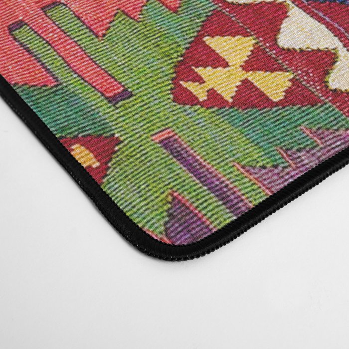 Adana Kilim South East Anatolia Antique Tribal Rug Print Desk Mat Gallery Image 4