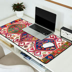 Adana Kilim South East Anatolia Antique Tribal Rug Print Desk Mat Gallery Image 2