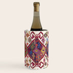 Adana Kilim South East Anatolia Antique Tribal Rug Print Wine Chiller Gallery Image 1