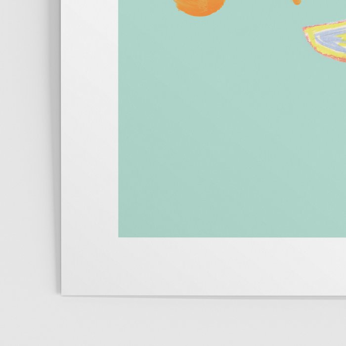 Capricorn Feelings in Pastel Green | Zodiac Series Poster Gallery Image 3