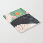 Swan in Flowers Notebook Gallery Image 2