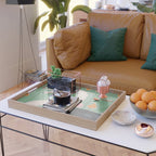 Swan in Flowers Serving Tray Gallery Image 2