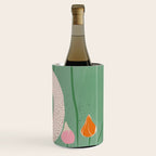 Swan in Flowers Wine Chiller Gallery Image 3