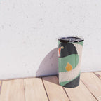 Swan in Flowers Travel Mug Gallery Image 4