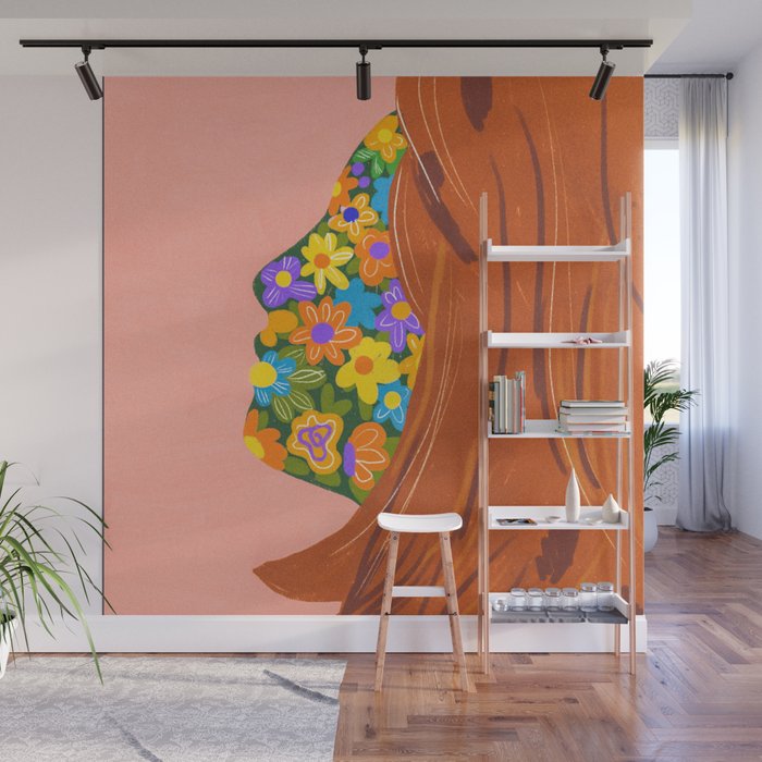 Made of flowers Wall Mural Gallery Image 1