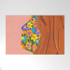 Made of flowers Welcome Mat Gallery Image 1