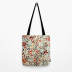 William Morris Floral Acanthus Tote Bag Gallery Image 2