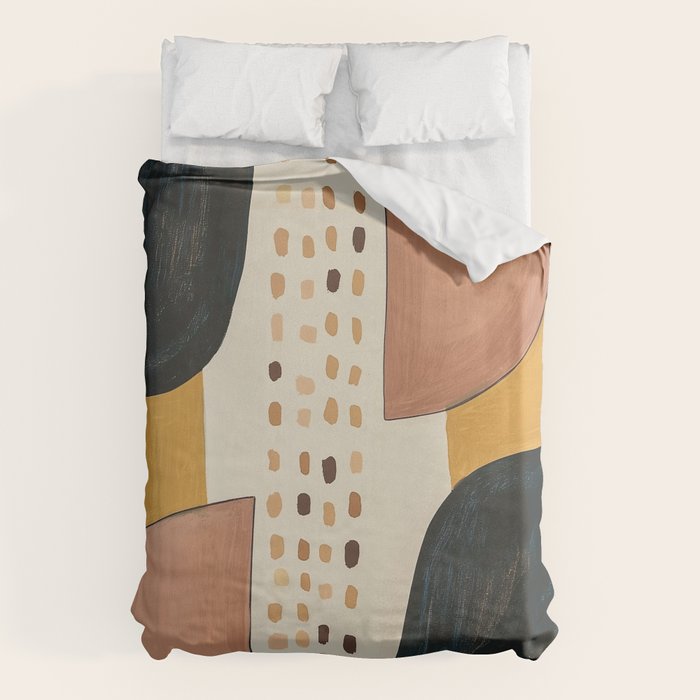 Abstract Shape Study Duvet Cover Gallery Image 6