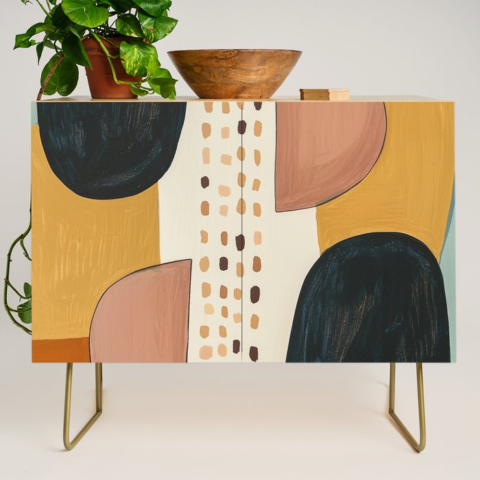 Abstract Shape Study Credenza Gallery Image 1