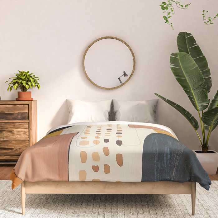 Abstract Shape Study Comforter Gallery Image 3