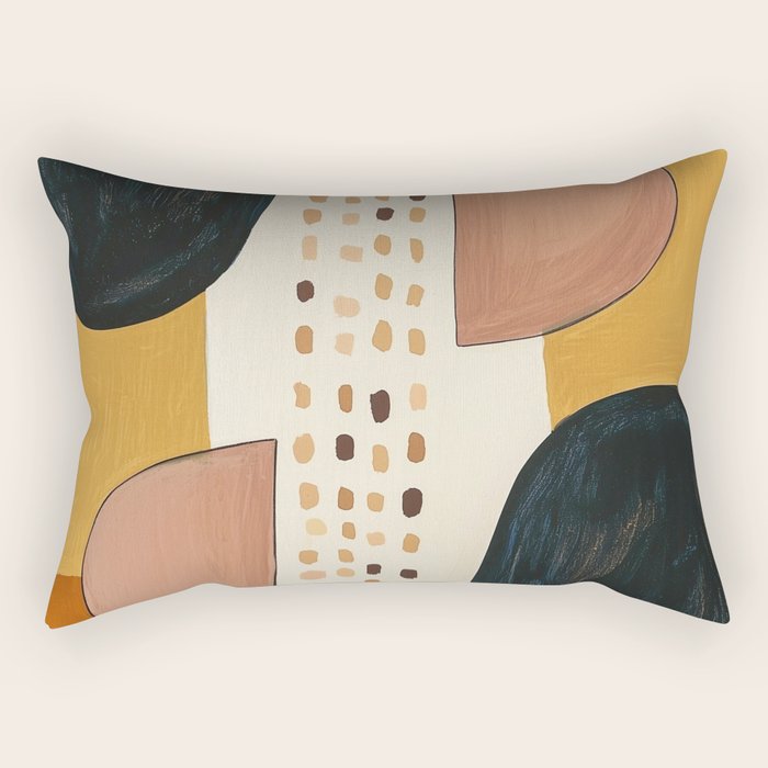 Abstract Shape Study Rectangular Pillow Gallery Image 2
