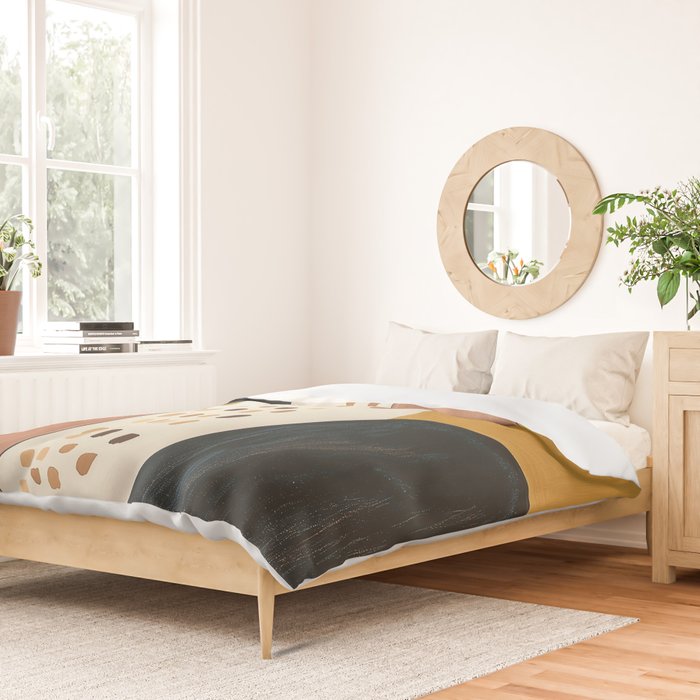 Abstract Shape Study Duvet Cover Gallery Image 2