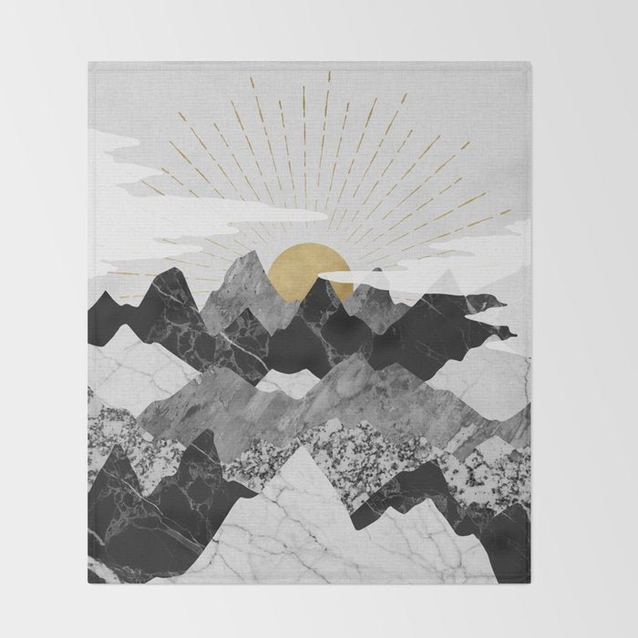 Sunrise Throw Blanket Gallery Image 2