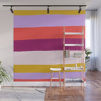 Sunset Stripes Wall Mural Gallery Image 1